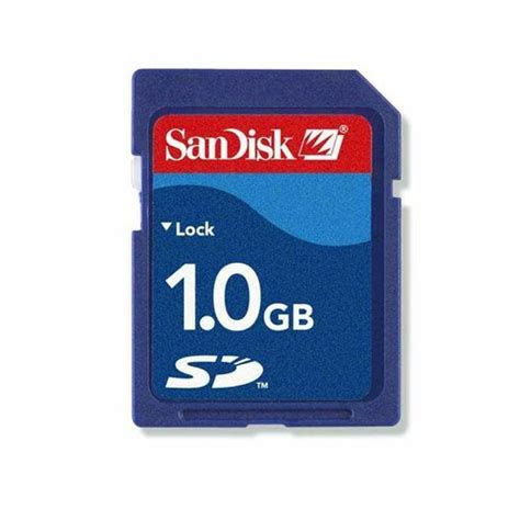 sandisk 1.0 gb sd card
